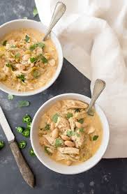 Slow Cooker Thick and Creamy White Chicken Chili