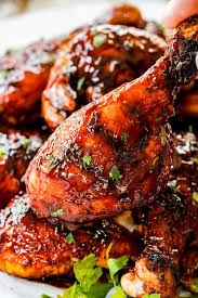 Grilled BBQ Chicken with Homemade BBQ sauce