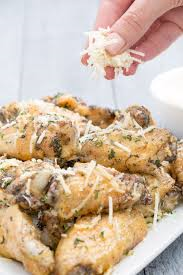 Crock Pot Garlic Parmesan Wings (Low Carb)