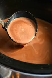Crockpot Nutella Hot Chocolate