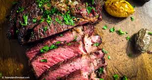 Reverse Sear Smoked Ribeye Steak